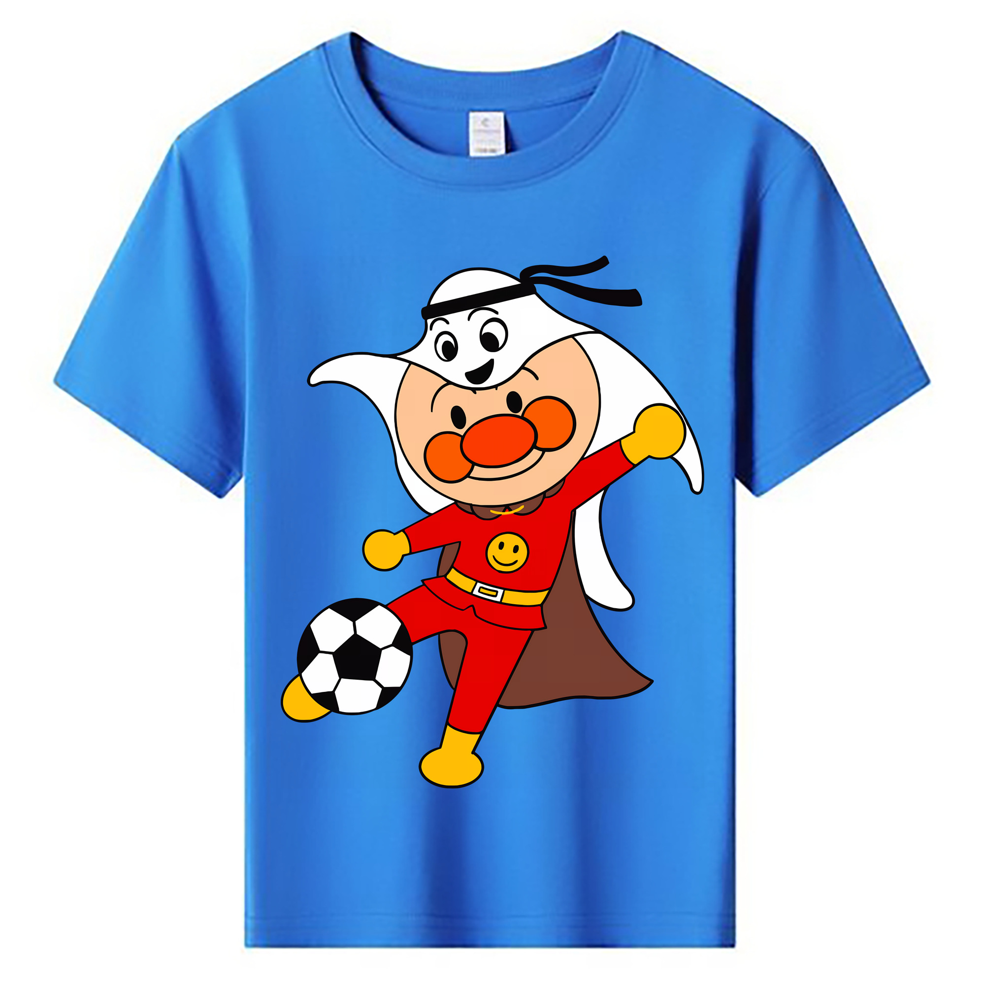 （画像用） アンパンマン Anpanman 綿100％キッズTシャツ（フロントプリント）